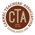 logo for Carmel Teachers Association, one of the many organizations Chef Thierry Danvin and the about Brewster Pastry team have supported in the past