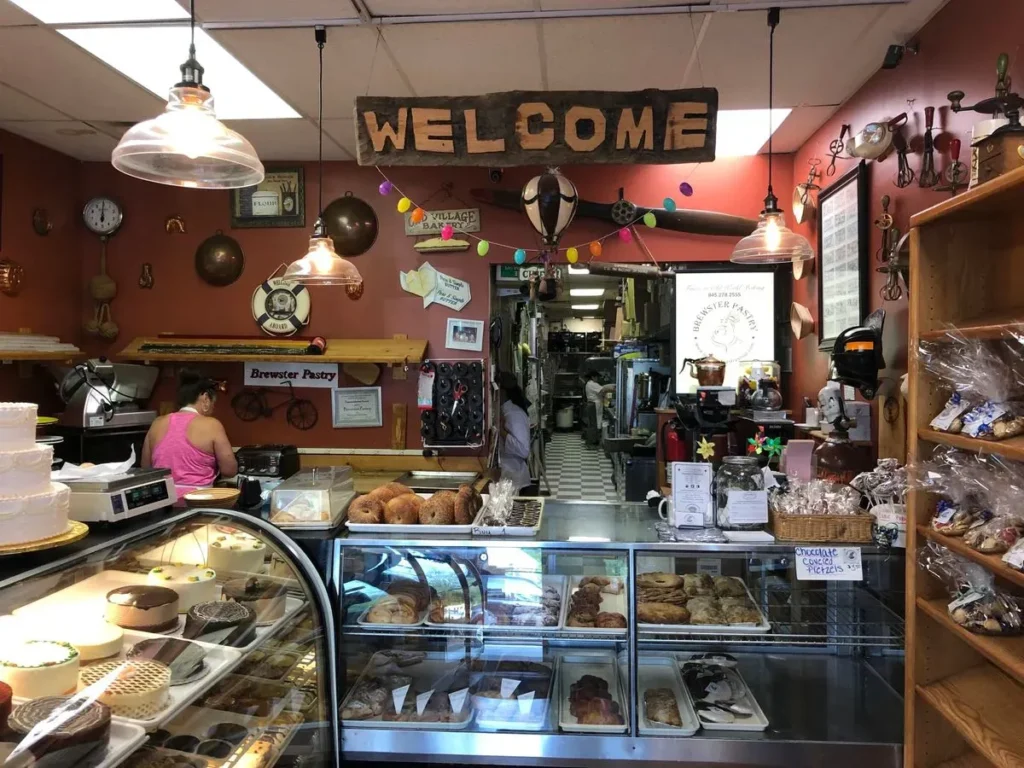 Welcome to Brewster Pastry- our refrigerated cases contain fresh pastries daily, and speak to one of our staff at the counter